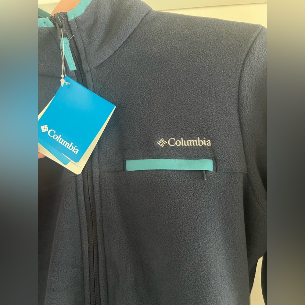 NWT Columbia Zip Up Fleece Size Small - Picture 2 of 5